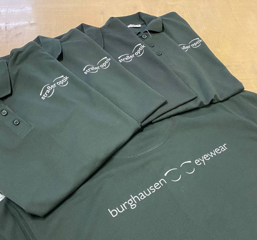 poloshirt bestickt firmenlogo