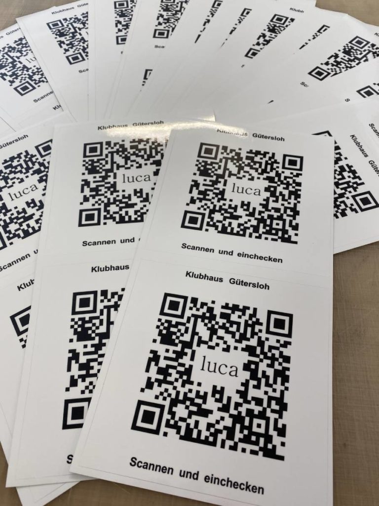 luca qr code aufkleber